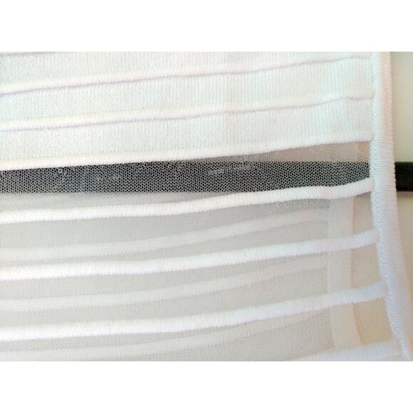 French Connection White Dress Size 2 like Herve Leger Bandage Dress - Picture 8 of 8